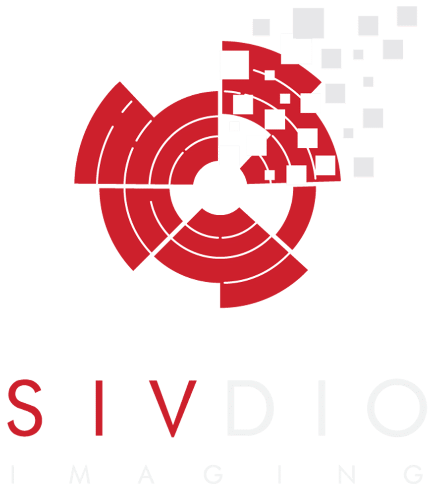 sivdio logo with light grey